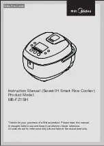 Preview for 2 page of Midea MB-FZ15IH Instruction Manual