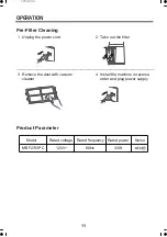 Предварительный просмотр 11 страницы Midea MBF2733PC User Manual