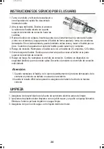 Предварительный просмотр 24 страницы Midea MBF2733PC User Manual