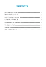 Preview for 2 page of Midea MC-C13S501-2 User Manual