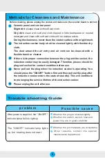 Preview for 9 page of Midea MC-ESH13C Instruction Manual