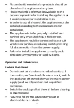 Предварительный просмотр 4 страницы Midea MC-HF605 Instruction Manual / Installation Manual