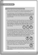 Preview for 11 page of Midea MC-QHW2001 User Manual