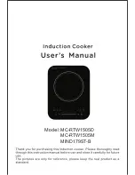 Preview for 1 page of Midea MC-RTW1505D User Manual