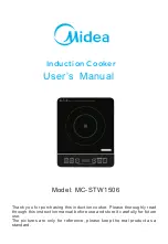 Preview for 1 page of Midea MC-STW1506 User Manual