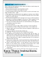 Preview for 2 page of Midea MC-USQ13A Instruction Manual