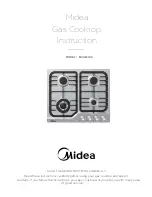 Preview for 1 page of Midea MCG601SS Instruction