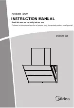 Midea MCHC90B68 Instruction Manual preview