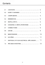 Preview for 2 page of Midea MCHT60L07 Instruction Manual