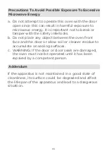 Preview for 4 page of Midea MCM1817G1F User Manual