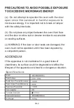 Preview for 3 page of Midea MD-BIM2800SL Instruction Manual