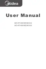 Preview for 1 page of Midea MD-RT468WEDMX02 User Manual