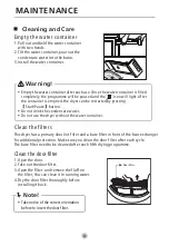 Предварительный просмотр 24 страницы Midea MDK1088HP Owner'S Manual