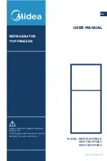 Midea MDRT267MTB28 User Manual предпросмотр