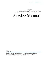 Предварительный просмотр 1 страницы Midea MDS70-V032_A0431-EU18-P1 Service Manual