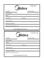 Предварительный просмотр 31 страницы Midea MDWFS014LSO Owner'S Manual