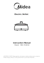 Preview for 1 page of Midea MEC-1040W Instruction Manual