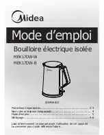 Предварительный просмотр 8 страницы Midea MEK17DW-B User Manual