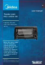 Midea MEO-10BDW-BK User Manual preview