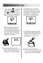 Preview for 9 page of Midea MF-CN35C2 Instruction Manual