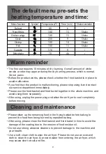 Preview for 10 page of Midea MF-CN35C2 Instruction Manual