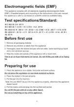 Preview for 24 page of Midea MF-TN35B Instruction Manual