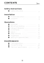 Preview for 2 page of Midea MF100W60/W-MV Owner'S Manual