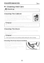 Preview for 23 page of Midea MF100W60/W-MV Owner'S Manual