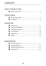 Preview for 2 page of Midea MF200D80B/E Owner'S Manual