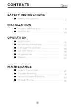 Preview for 2 page of Midea MF200D85B Owner'S Manual