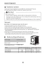 Предварительный просмотр 33 страницы Midea MF200W70B/E Owner'S Manual