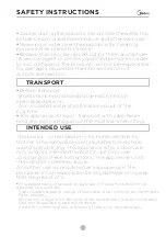 Preview for 8 page of Midea MF200W80B/W-MV Owner'S Manual