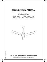 Preview for 1 page of Midea MFC-150A15 Owner'S Manual