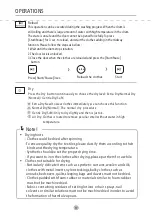 Предварительный просмотр 18 страницы Midea MFC80-DU1403B/C14E-EU(NE) Owner'S Manual