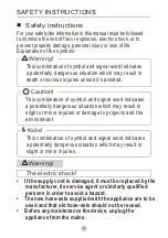 Preview for 3 page of Midea MFG80D14 Owner'S Manual