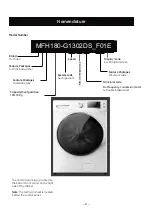 Предварительный просмотр 4 страницы Midea MFH180-G1302DS F01E-EU Technical Service Manual