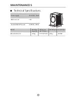 Preview for 22 page of Midea MFL80-ES1200 Owner'S Manual