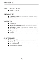 Preview for 2 page of Midea MFL80D14 Owner'S Manual