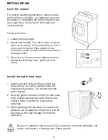 Preview for 7 page of Midea MFWS512 User Manual