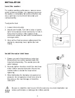 Preview for 8 page of Midea MFWS712 User Manual