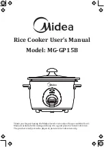 Midea MG-GP15B User Manual preview