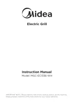 Preview for 2 page of Midea MGC-EC1336-WH Instruction Manual