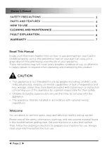 Preview for 3 page of Midea MGC-EC1336-WH Instruction Manual