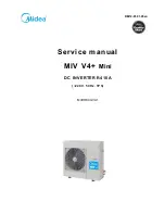 Midea MIV V4+ Mini Service Manual предпросмотр