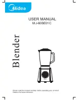 Preview for 1 page of Midea MJ-60BE01C User Manual