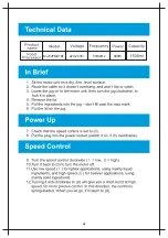 Preview for 5 page of Midea MJ-60FM01B1 User Manual