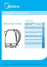 Preview for 2 page of Midea MK-17S18D Manual