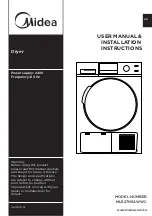 Midea MLE27N5AWWC User'S Manual & Installation Instructions preview