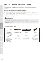 Preview for 20 page of Midea MLE45N1BWW User'S Manual & Installation Instructions