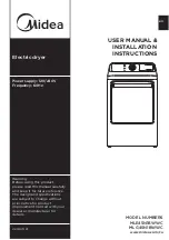 Preview for 1 page of Midea MLE45N1BWWC User'S Manual & Installation Instructions